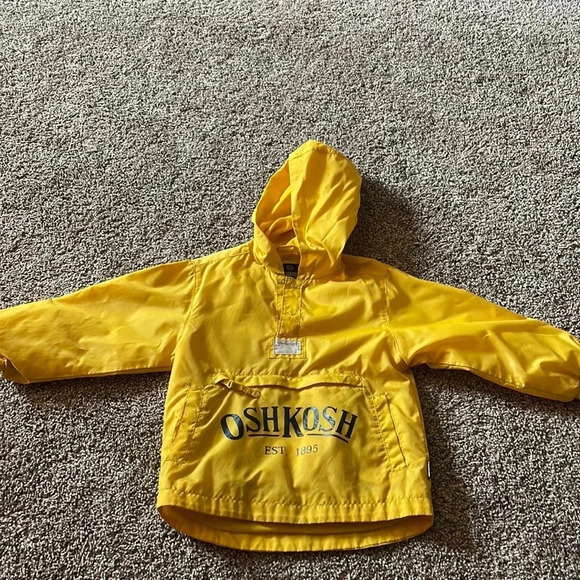Yellow oShKosh rain jacket‎ 4/5 - Picture 1 of 4